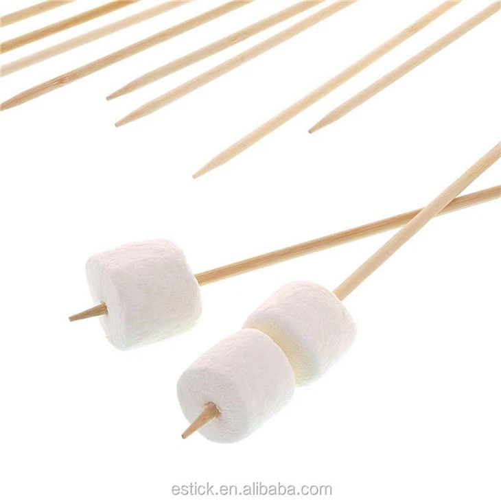 Estick Long Bamboo Marshmallow Sticks